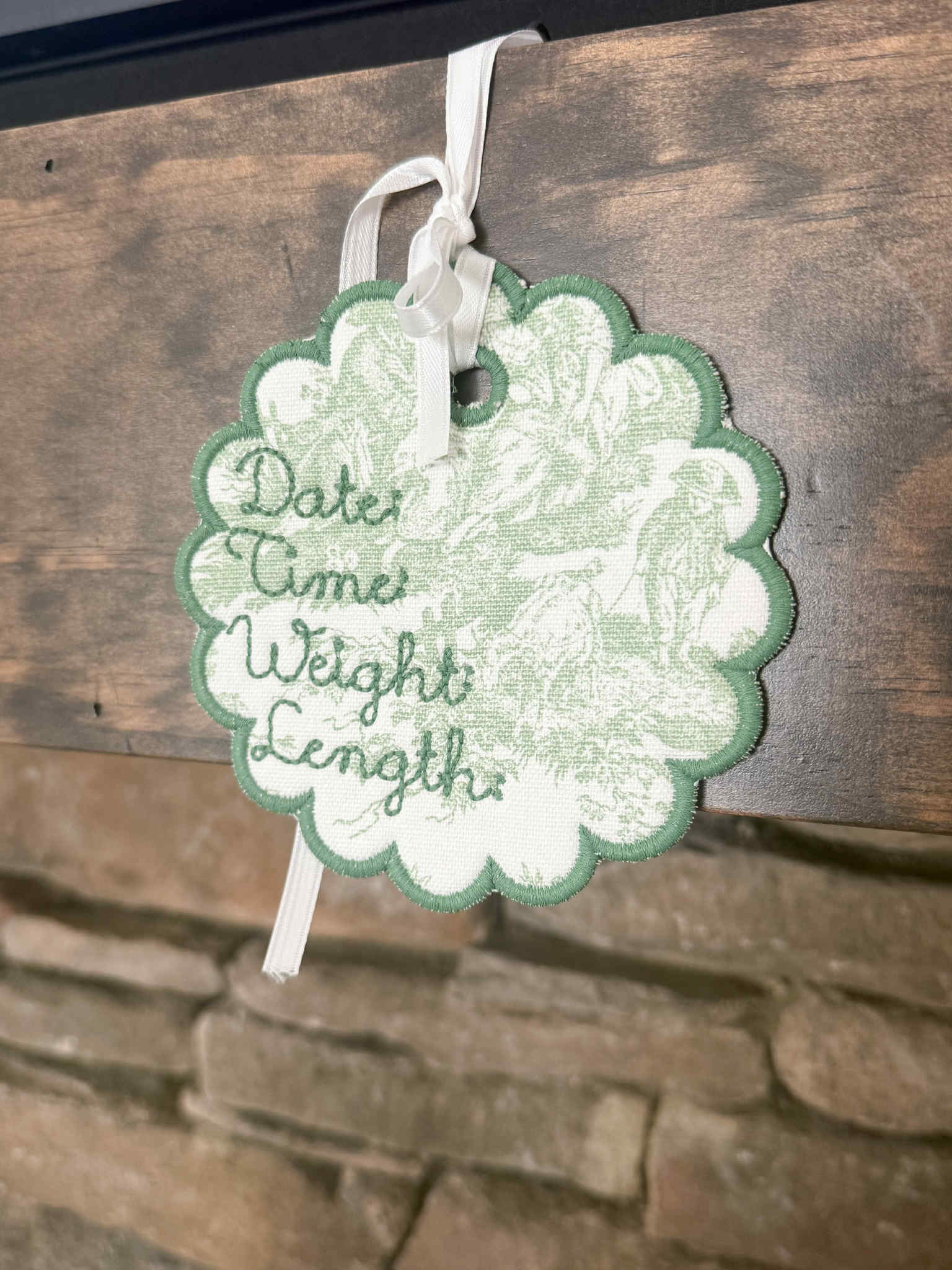 Baby Detail Keepsake