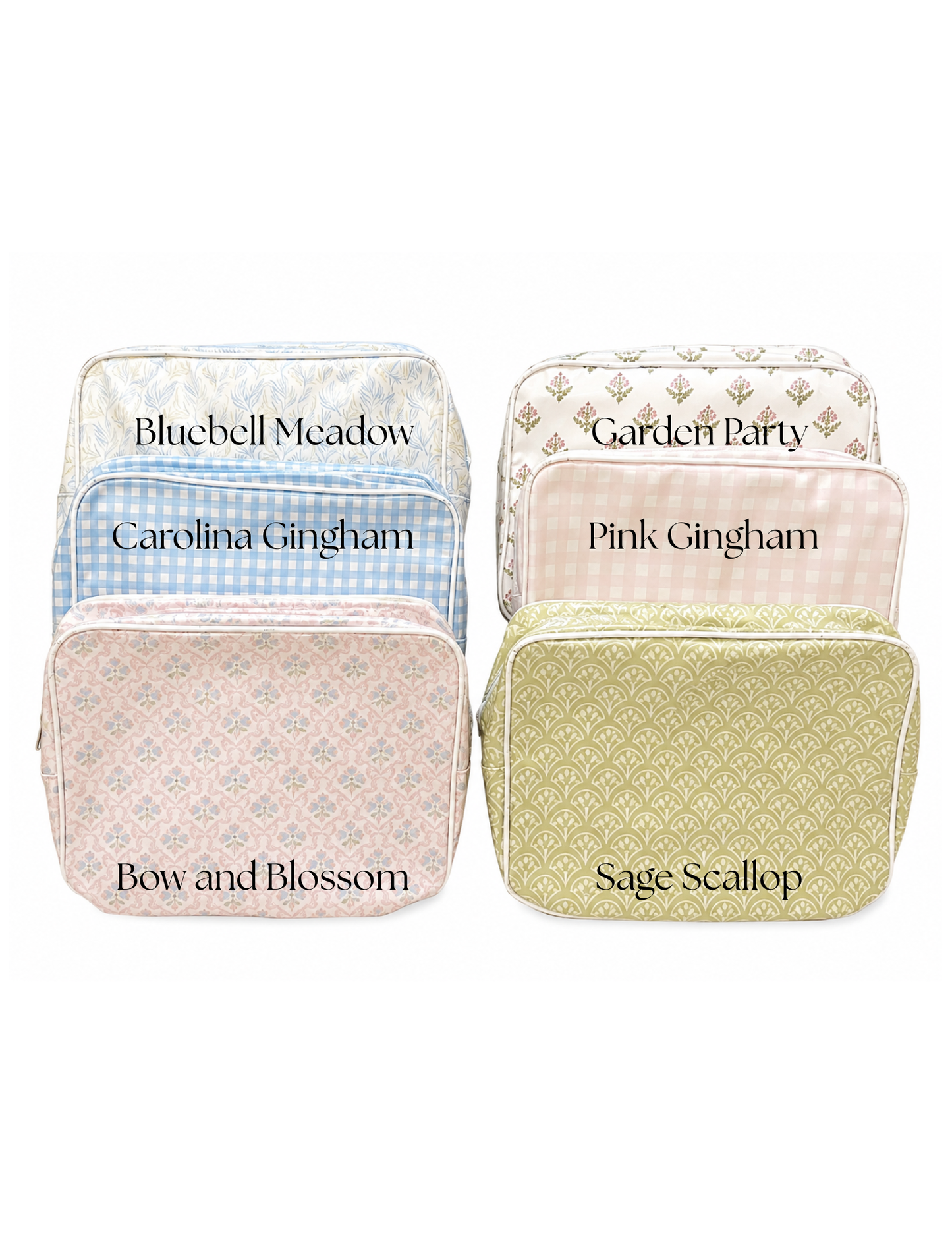 Wipeable Zipper Bags
