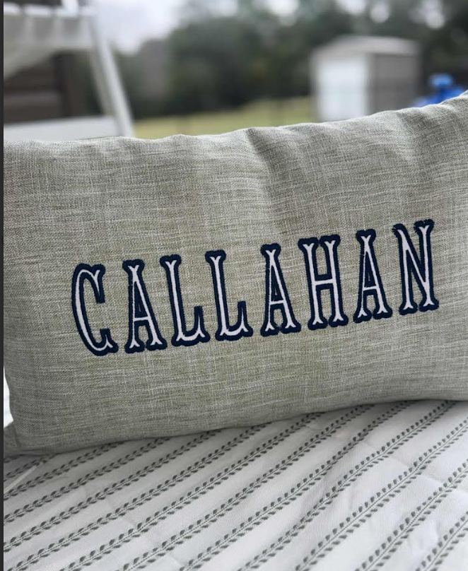 Applique Pillow