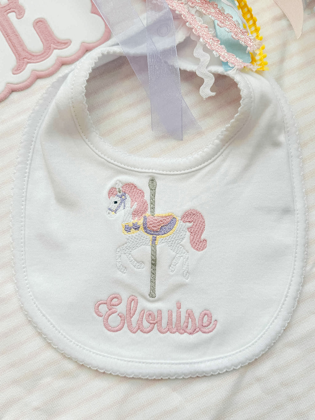 Picot Trim Bib