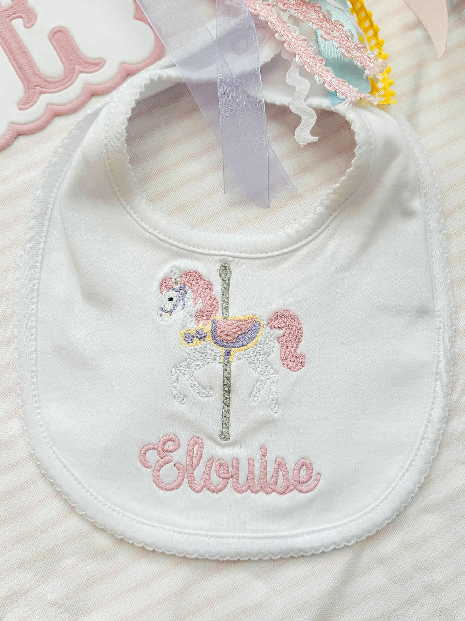 Picot Trim Bib